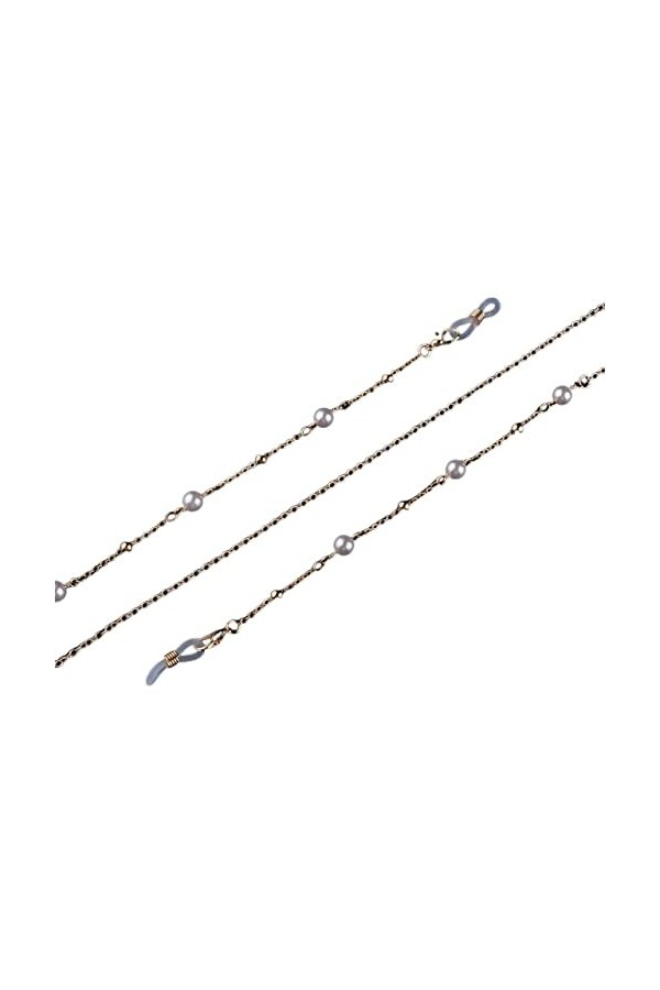 HOOENG Chaînes Lunettes Longe for Femmes métal Masque Facial Longe Simple élégant Oeil chaîne Porte-chaîne Lunettes Cordon C