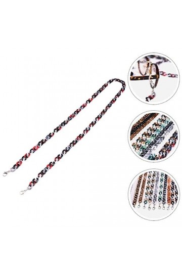 FELTECHELECTR Chaîne De Lunettes Collier De Mode Lunettes De Mode Pour Femmes Titulaire De Retenue Lunettes De Retenue Lanièr