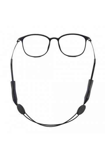 HIJAN Chaînes de Lunettes de Vue for Femmes avec connecteurs dextrémités en Caoutchouc réglables Cordon de Lunettes élégant