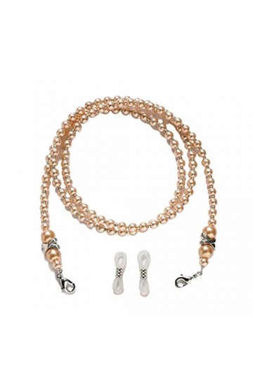 Gyrosphere Chaînes Sangle de Lunettes for Femmes perlé Masque Facial lanière Anti-Perte Mode Cordon Lunettes chaîne Porte-cha