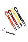Lot de 4 Cordon à Lunettes de Sport Sangle de Lunettes de Soleil Cordon à Lunettes Élastique Sangle de Lunettes de Sport Régl