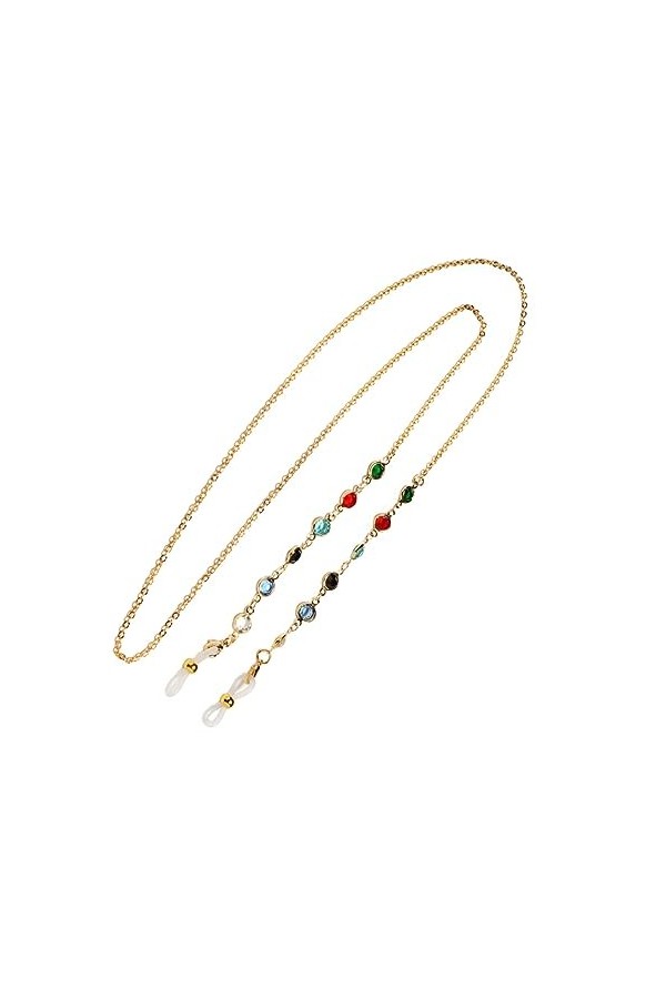 Healifty 1 Pc Cordon De Lunettes De Soleil Collier De Lunettes Porte-chaîne De Lunettes Chaîne De Lunettes Femme Cordon De Ch