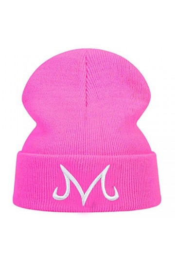 WTREPKON Goku Majin Buu Bonnet Hip-Hop Casquette de ski Bonnet dhiver en tricot pour hommes et femmes Chapeaux en tricot ave