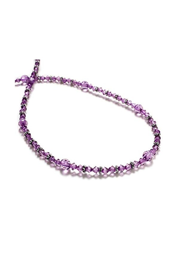 Chaîne de Lunettes Collier de Lunettes Perlée Lunettes de Soleil Porte- Sangle Chaînes Cordons Lanière 2 Pièces Retenue de Lu