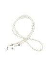 HOOENG Bracelet Chaînes De Lunettes for Femmes Perles Dimitation Masque Chaînes Mode Lunettes De Soleil Sangles Lunettes Cor