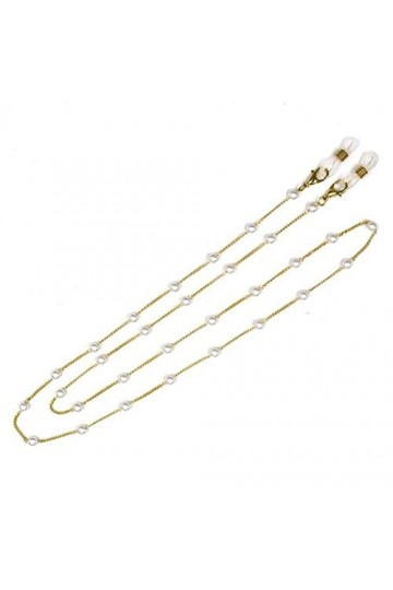 Gyrosphere Sangle Lunettes chaînes for Femmes Perle Lunettes retenue Simple Mode Cordon Porte-Lunettes chaînes