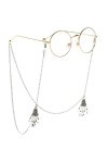 Gyrosphere Longe Lunettes chaînes for Femmes métal Patte Forme Pendentif Cou chaîne élégant Lunettes Cordon Lunettes de Solei