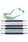 Hifot 6 Pièces Cordon Lunettes Enfant, Flottante Chaînes et Cordons à Lunettes,Lunettes néoprène Cordon pour Lunettes de Sole