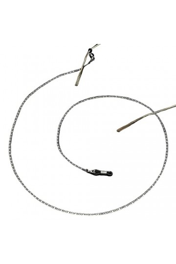 HOOENG Longe Lunettes Chaînes for Femmes en Acier Inoxydable Simple Masque Chaînes Élégant Lunettes Cordon Lunettes De Soleil