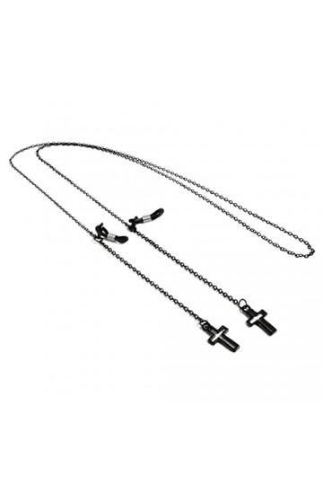 ENLLY Lunettes Chaînes De Lunettes for Femmes Croix Pendentif Masque Chaînes Élégant Lunettes Cordon