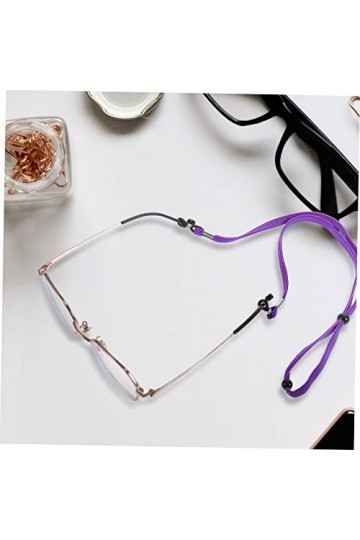 Housoutil 12 Pcs Cordon DExercice Élastique Support De Lunettes Sangle De Lunettes Support De Bouche Bavoir Lunettes Sangle 