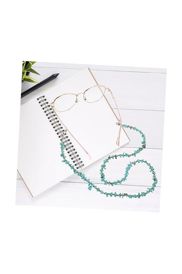 Artibetter Cordons Lunettes Sangle Perles Chaîne Pour Lunettes Lunettes Anti-Perte Corde Lunettes De Sport Corde Porte-Lunett