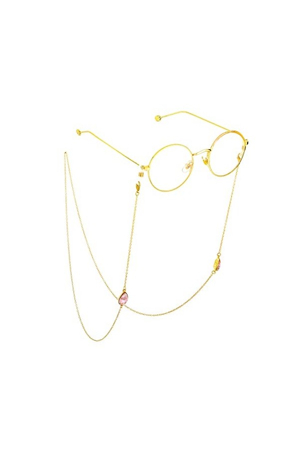 Lunettes Sangle Lunettes lanière for Femmes Strass Pendentif Masque chaînes Mode Lunettes Cordon Convient pour Les Lunettes e