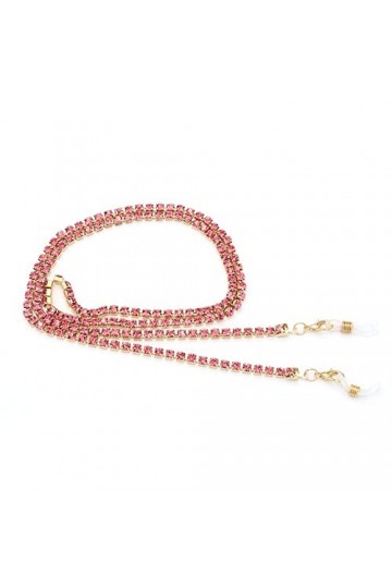 ENLLY Chaînes de Lunettes Longe de Lunettes for Femmes Strass Masque Chaînes Simple Cordon de Lunettes élégant