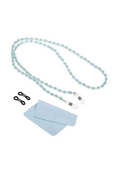 PATIKIL Chaînes de lunettes pour femme, élégante chaîne de lunettes de soleil, sangle de lunettes de soleil perles support de