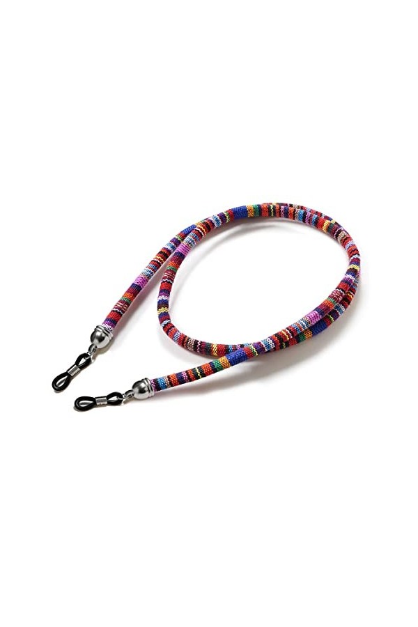 DJLORD Sangle de Lunettes chaînes de Lunettes for Femmes Large Anti-Perte Cou Cordon Mode Lunettes retenue Color : Coorful+P