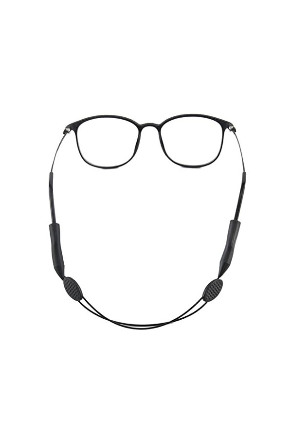Gyrosphere Chaînes Lunettes lanière for Femmes avec extrémités en Caoutchouc réglables connecteurs Cordon élégant Lunettes ch