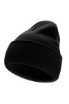 MOSNOW Bonnet pour homme et femme en acrylique pour la collection dhiver - Noir - Large