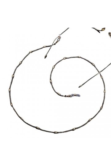 Gyrosphere Chaînes de Lunettes Lunettes lanière for Femmes métal perlé Lunettes retenue Simple élégant Lunettes de Soleil San