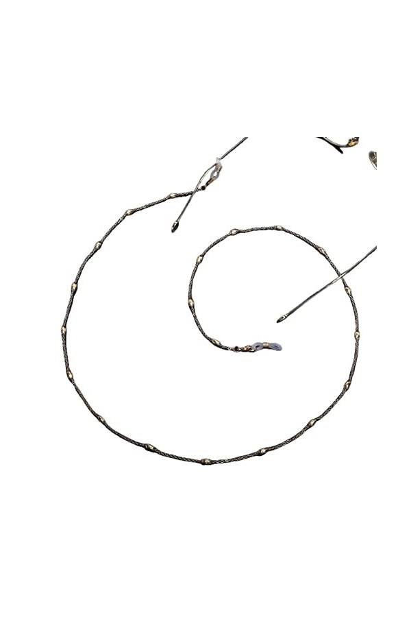 Gyrosphere Chaînes de Lunettes Lunettes lanière for Femmes métal perlé Lunettes retenue Simple élégant Lunettes de Soleil San