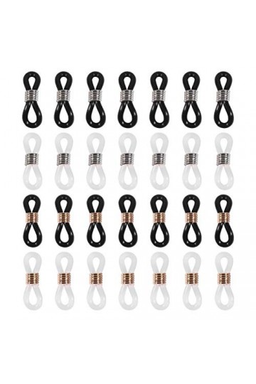 SUPVOX embout en caoutchouc métallique connecteur de retenue pour lunettes chaîne de lunettes lunettes de soleil cordon de sp