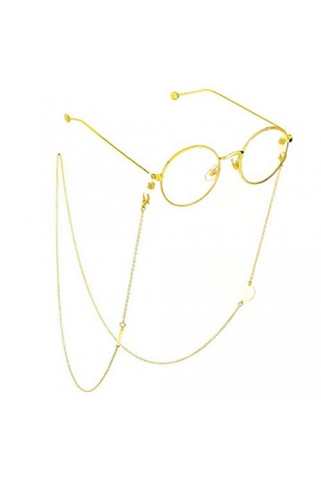 HOOENG Lunettes Sangle Lunettes chaînes for Femmes élégant Cordon Lunettes chaîne Porte-chaîne