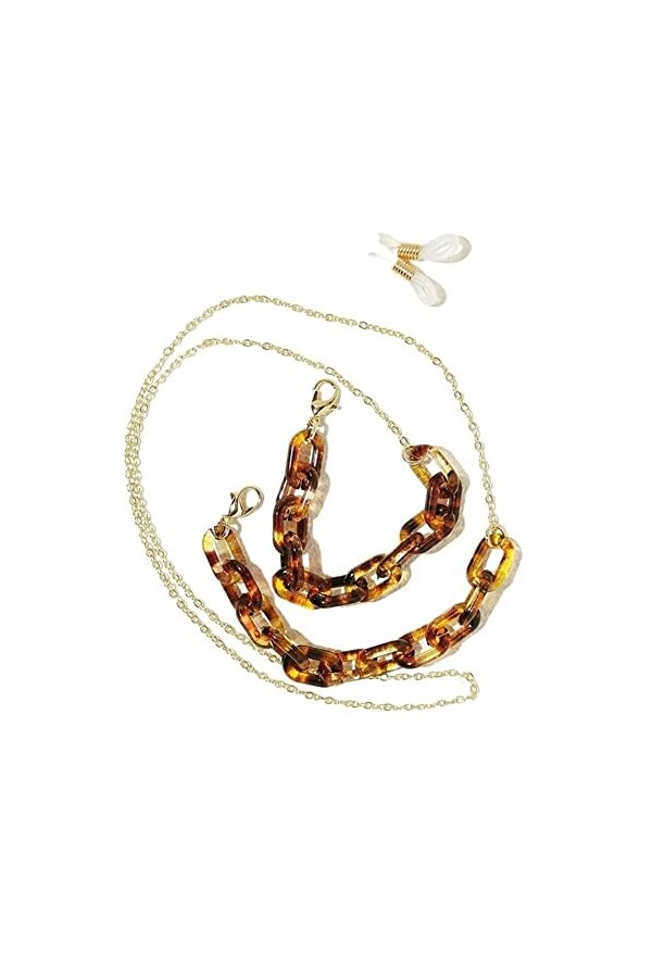 ENLLY Sangle de Lunettes Chaînes de Lunettes for Femmes Cordon de Lunettes élégant Color : Leopard, Size : 1 