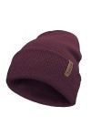 TOSKATOK Bonnet Unisexe Doux au Toucher pour Femme ou Bonnet en Tricot Slouch Bonnet laineux dhiver Chaud