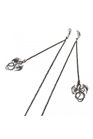 HOOENG Chaînes de Lunettes de Lunettes for Femmes Pendentif Dragon chaînes de Masque chaînes de Support de Mode Cordon de Lun