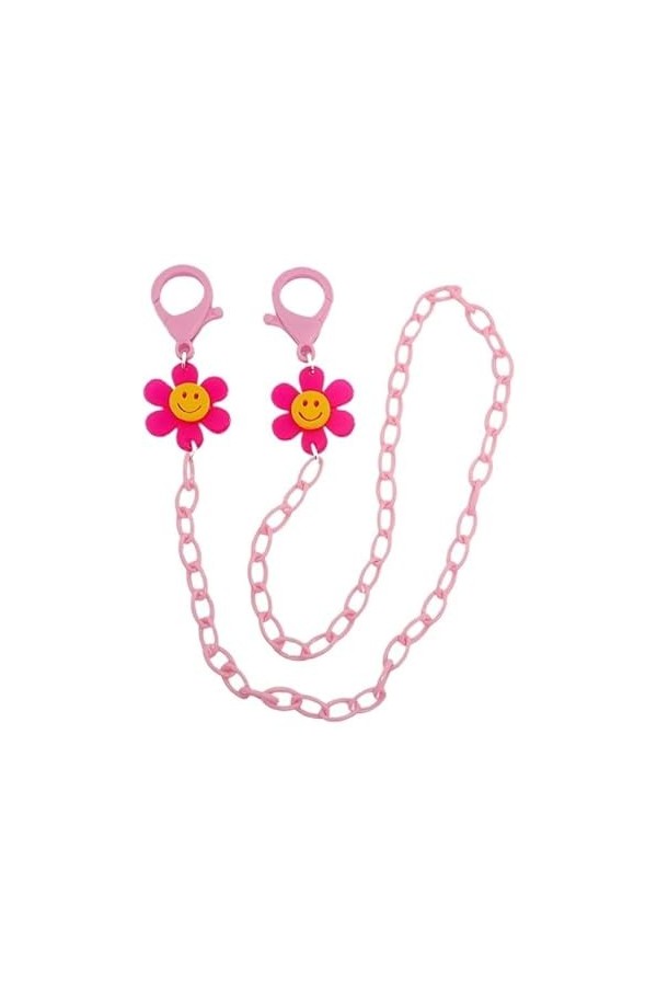 Lunettes Chaînes Sangle De Lunettes for Femmes Acrylique Enfants Lunettes De Retenue Élégant Lunettes Cordon Convient pour Le