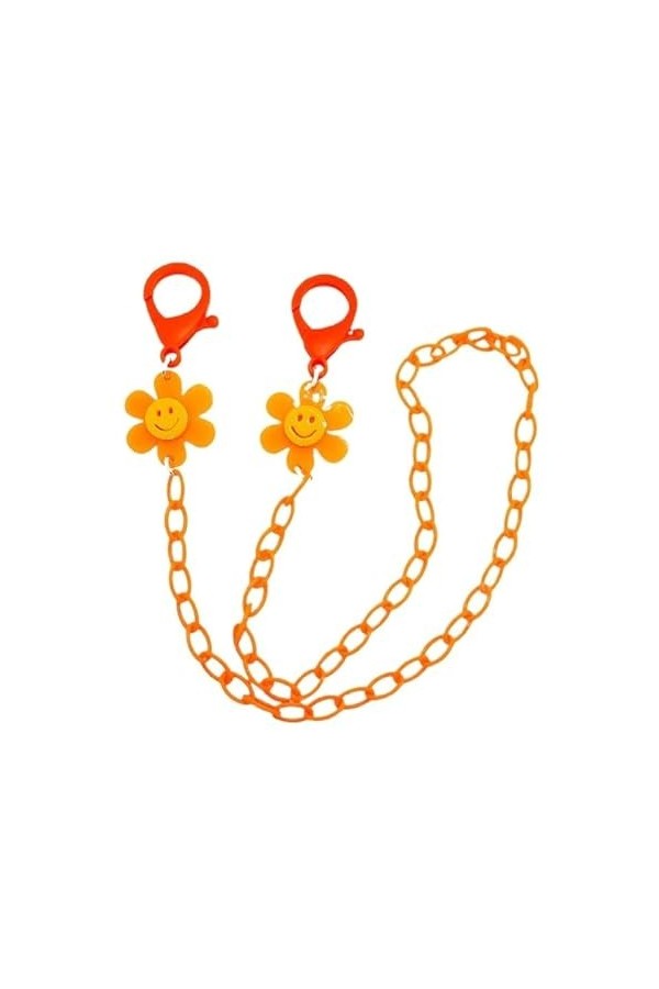 Lunettes Chaînes Sangle De Lunettes for Femmes Acrylique Enfants Lunettes De Retenue Élégant Lunettes Cordon Convient pour Le