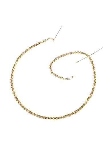 OMNIOF Sangle Chaînes De Lunettes for Femmes Simple Métal Lunettes De Retenue Élégant Lunettes Cordon Convient pour Les Lunet