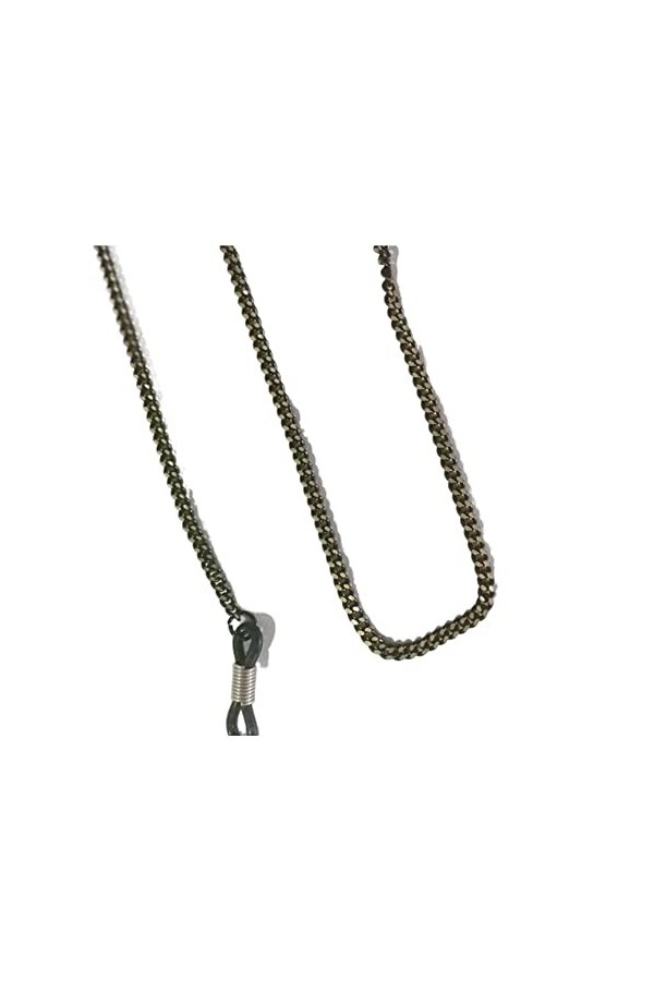 HOOENG Chaînes Sangle de Lunettes for Femmes Masque Facial en métal lanière Anti-Perte Mode Cordon Porte-Lunettes chaînes