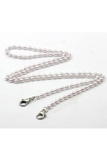 Gyrosphere Chaînes de Lunettes de Lunettes for Femmes élégantes Sangles de Lunettes de Soleil Cordon de Lunettes Color : Arg