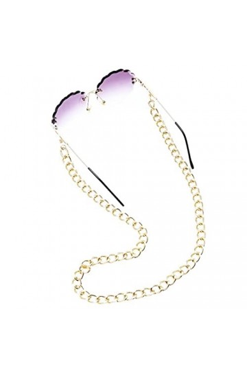 ENLLY Chaînes Sangle de Lunettes for Femmes Collier en métal Vintage Cordon de Lunettes élégant