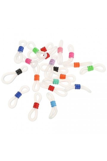 ABOOFAN 60Pcs Support De Chaîne De Lunettes Cordon De Retenue Pour Lunettes Lunettes De Soleil Connecteur De Chaîne Extrémité