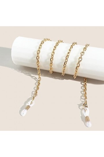 BAIJAC chaîne de Lunettes Chaînes de Lunettes de Sangle for Femmes en métal Anti-perdant Masque Longe de chaîne oculaire élég