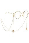 ENLLY Lunettes Lunettes Chaînes for Femmes Couronne Perle Pendentif Masque Chaînes Mode Lunettes Cordon