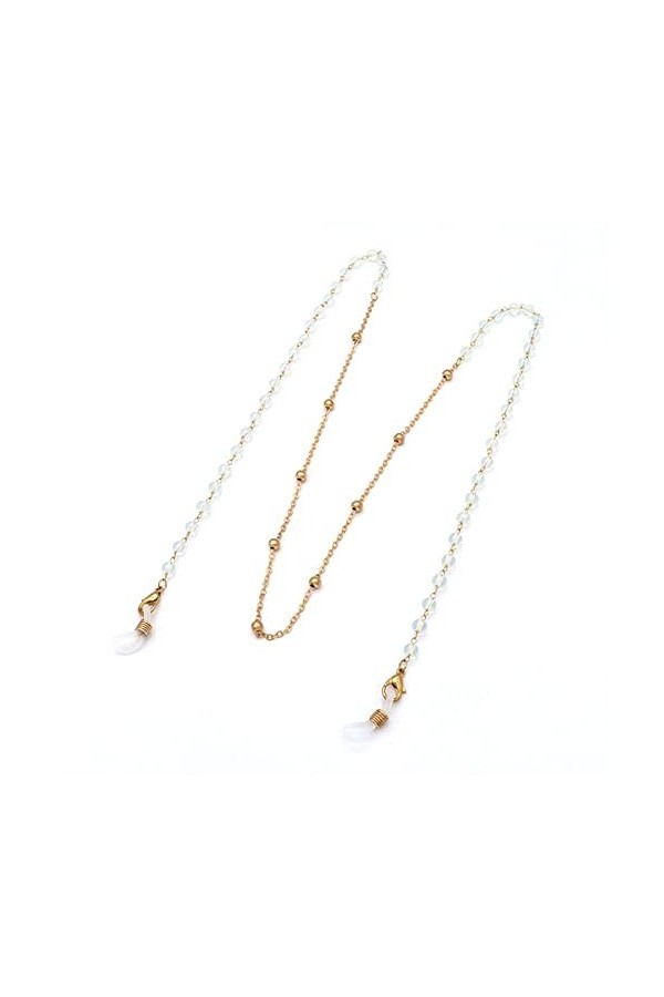 ENLLY Lunettes Chaînes Sangle De Lunettes for Femmes Perlé Lunettes De Retenue Simple Élégant Cordon De Lunettes