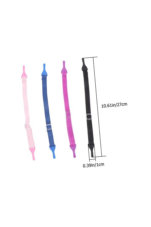 DOITOOL 8 Pcs Lunettes Lanière Exercice Accessoires Masque Lanière Lunettes De Soleil Lunettes Cordons Chaîne Porte-Lunettes 