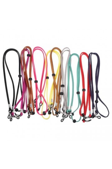 Uonlytech 10 Pièces Chaîne De Lunettes Lunettes De Soleil Cou Sangle De Support De Lunettes Cordons De Lunettes Réglables Lan