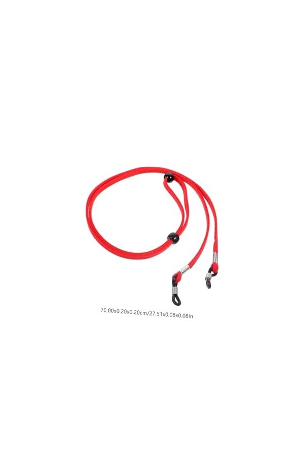 Uonlytech 10 Pièces Chaîne De Lunettes Lunettes De Soleil Cou Sangle De Support De Lunettes Cordons De Lunettes Réglables Lan
