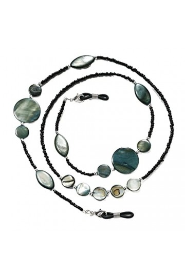 ENLLY Lunettes Chaînes Sangle De Lunettes for Femmes Shell Perlé Lunettes De Retenue Élégant Lunettes Cordon