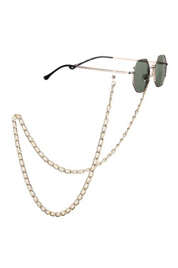 Bohend Mode Perles Chaîne de lunettes Or perle Chaîne de masque facial Femmes Chaîne de lunettes de soleil Accessoires Pour M