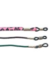 SOMEER Lot de 3 chaînes à lunettes Happy Racing pastel 