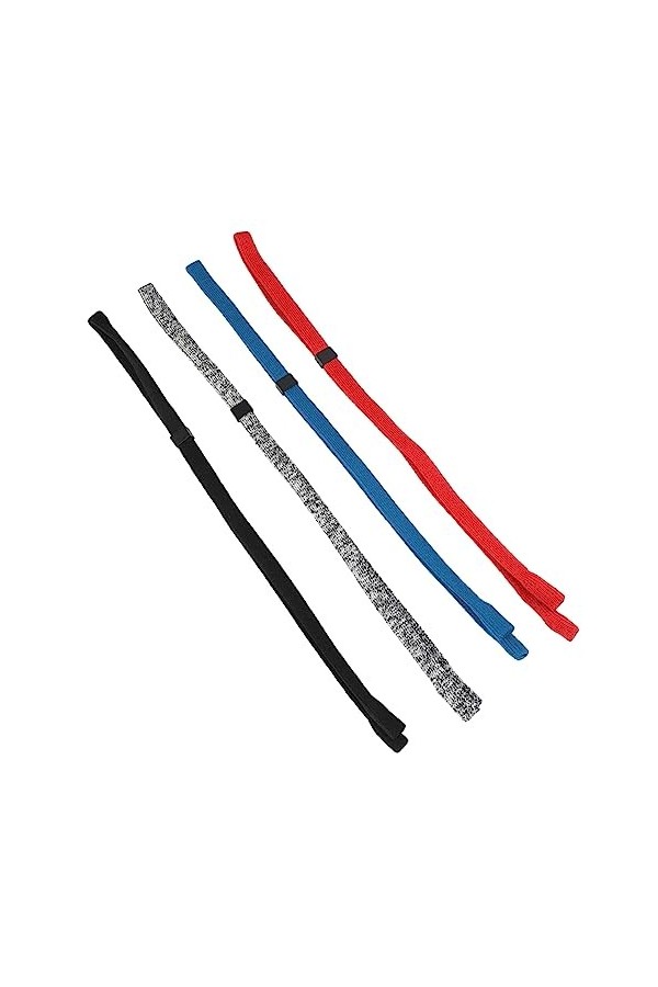 Mikikit 4 Pièces Corde à Lunettes Sangle De Lunettes Élastique Lanière De Cordon De Lunettes Verres Suspendus Cordes Chaîne D