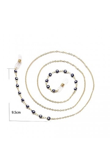 WEPINS Chaînes de Lunettes de Cordon for Femmes perlées Autour de la Sangle de Cou Vintage Fashion Eyewear Retainer Valentine