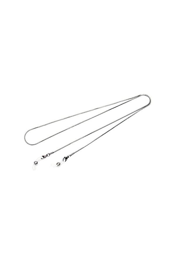 KEIOMI Chaînes de Lunettes de Sangle for Femmes Cordon de Masque de Visage en Acier Inoxydable Cordon de Lunettes élégant Co