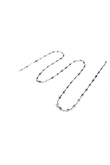 Gyrosphere Sangle de Lunettes Lunettes chaînes for Femmes métal Croix Visage Masque Longe élégant Cordon Lunettes chaîne Port