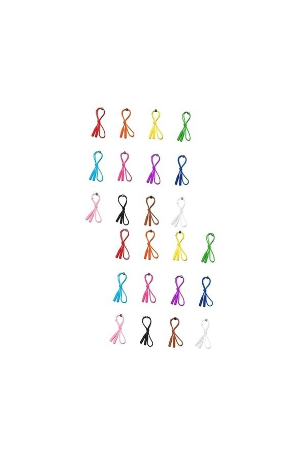 Hemobllo 12 Pièces Cordon De Lunettes Support De Retenue De Lunettes De Soleil Réglable Lunettes De Retenue Lunettes Lanière 